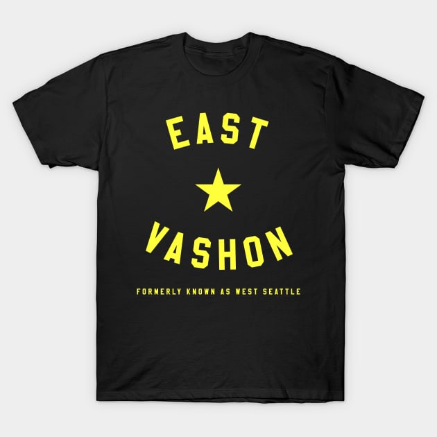 East Vashon T-Shirt by DinoIgnacio